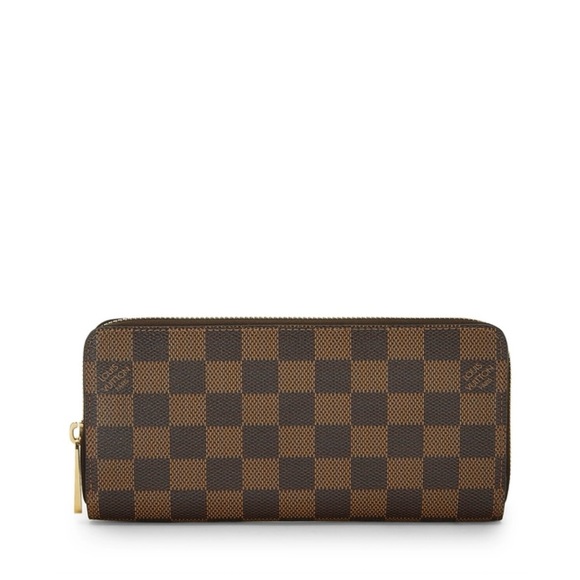 wallet Accessories - Brown Checkered Wallet